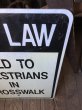 画像4: Vintage Road Sign STATE LAW (A212) (4)