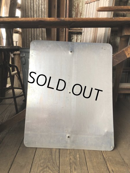 画像6: Vintage Road Sign LANE AHEAD (A213) (6)