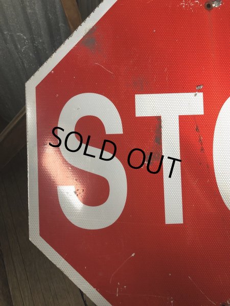 画像6: Vintage Road Sign STOP (A210) (6)