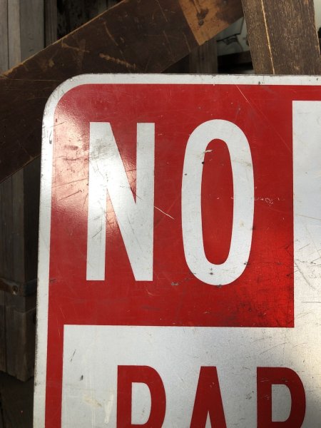 画像5: Vintage Road Sign NO PARKING ANY TIME (A216) (5)