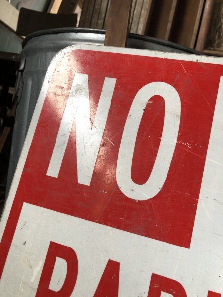 画像2: Vintage Road Sign NO PARKING ANY TIME (A216) (2)