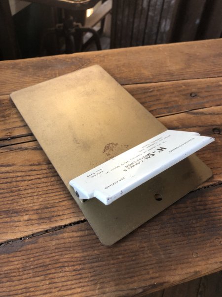 画像5: Vintage USA Metal Clipboard HY-SAL CANVAS SPECIALTIES (A222) (5)