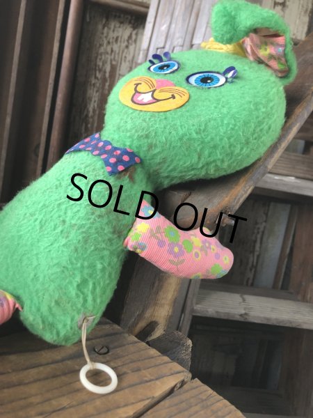 画像5: 60s Vintage Rascal Rabbit Pull String Plush Doll by Mattel (A223) (5)