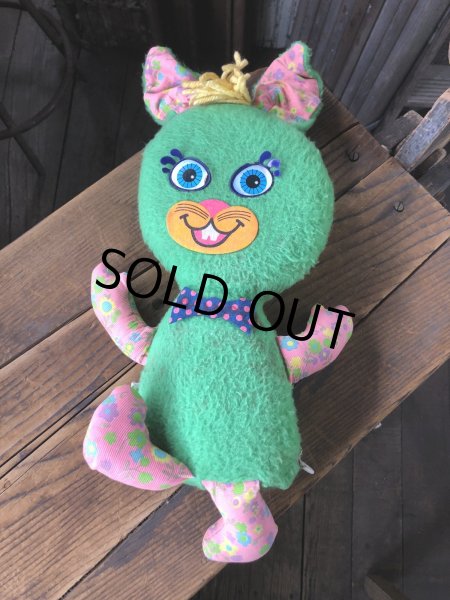 画像11: 60s Vintage Rascal Rabbit Pull String Plush Doll by Mattel (A223) (11)
