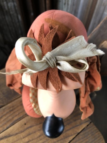 画像8: 60s Vintage T Bone Dog Pull String Plush Doll by Matte (A226) (8)