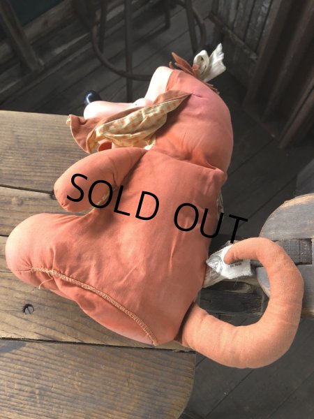 画像13: 60s Vintage T Bone Dog Pull String Plush Doll by Matte (A226) (13)