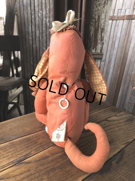 画像3: 60s Vintage T Bone Dog Pull String Plush Doll by Matte (A226) (3)