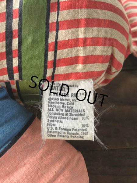 画像6: 60s Vintage Patter Pal Pull String Plush Doll by Matte (A225) (6)