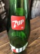 画像5: 70s Vintage 7UP Soda Green Glass Bottle 16FL OZ (A229)  (5)