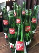 画像9: 70s Vintage 7UP Soda Green Glass Bottle 16FL OZ (A230)  (9)
