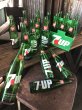 画像8: 70s Vintage 7UP Soda Green Glass Bottle 16FL OZ (A229)  (8)