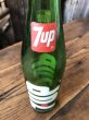 画像5: 70s Vintage 7UP Soda Green Glass Bottle 16FL OZ (A235)  (5)