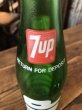 画像7: 70s Vintage 7UP Soda Green Glass Bottle 16FL OZ (A234)  (7)