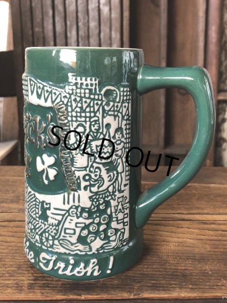 画像5: 70s Vintage Hamms Beer St Patricks Day Salutes The Irish Stain Mug (A237)  (5)