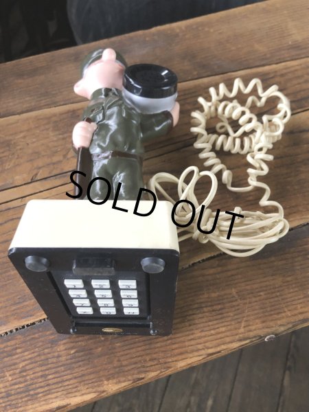画像7: 80s Vintage King Features Comic Beetle Bailey Phone (A238) (7)