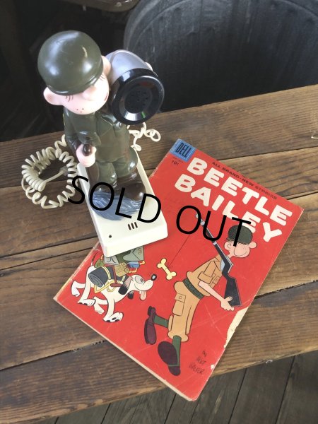 画像19: 80s Vintage King Features Comic Beetle Bailey Phone (A238) (19)