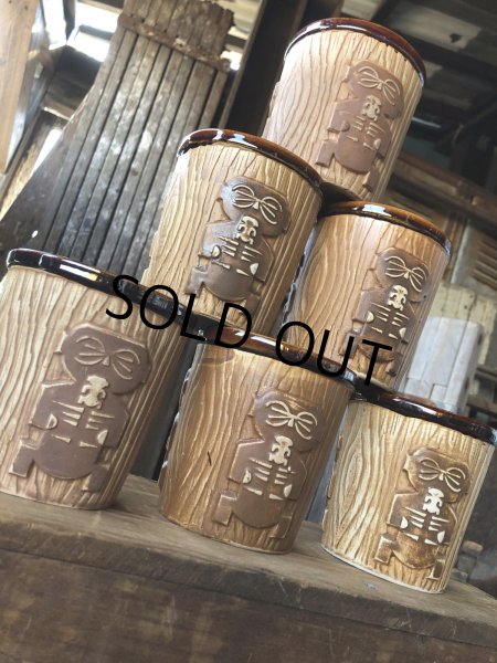 画像17: 60s Vintage Hawaiiana Harveys Lake Tahoe Tiki Barrel Mug (A239) (17)