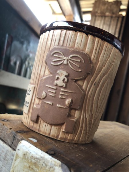 画像6: 60s Vintage Hawaiiana Harveys Lake Tahoe Tiki Barrel Mug (A239) (6)