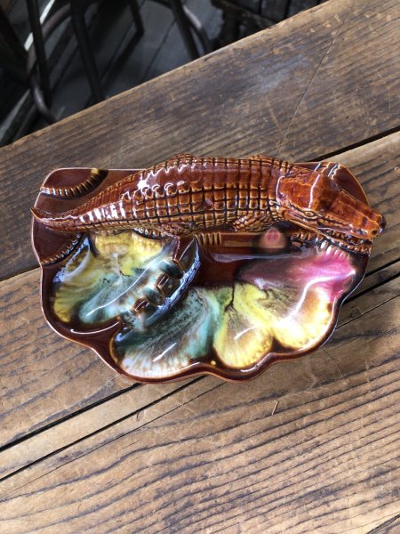 画像5: Vintage Souvenir Ashtray Alligator (A240) (5)
