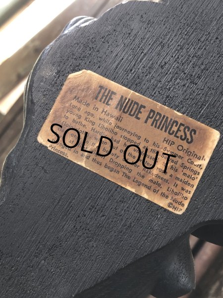 画像4: Vintage Hawaiiana Collectible HIP ORIGINAL Nude Princess Figurine (A245) (4)