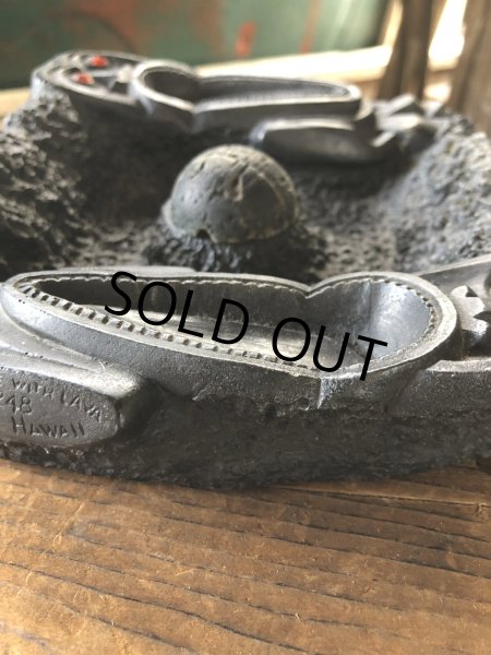 画像12: Vintage Hawaiiana Collectible Souvenir Ashtray Tiki by Coco Joe (A244) (12)