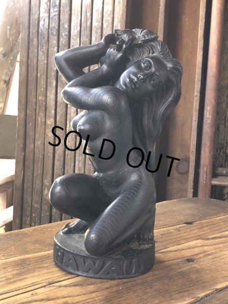 画像1: Vintage Hawaiiana Collectible HIP ORIGINAL Nude Princess Figurine (A245) (1)