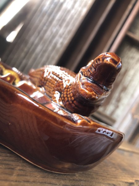 画像10: Vintage Souvenir Ashtray Alligator (A240) (10)