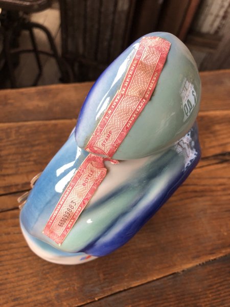 画像13: 70s Vintage Jim Beam for UNITED AIRLINES Hawaiian Open Golf Tournament Ceramic Decanter (A247) (13)