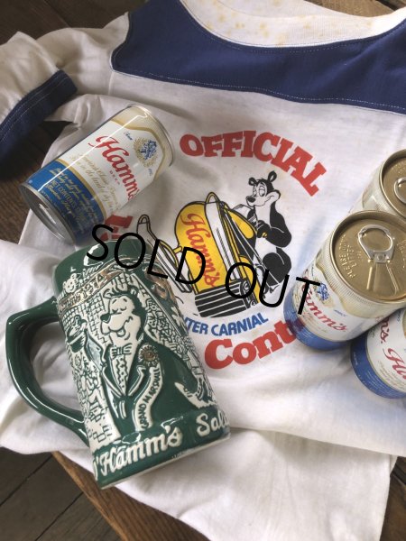 画像10: 70s Vintage Hamms Beer St Patricks Day Salutes The Irish Stain Mug (A237)  (10)