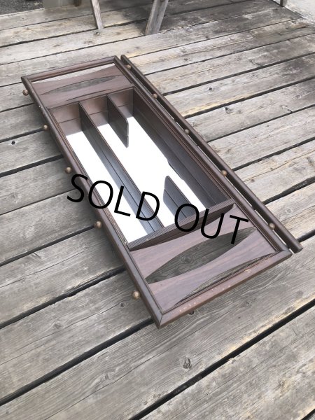 画像3: Vintage MCM Wooden Hanging Shadow Box (A248)  (3)