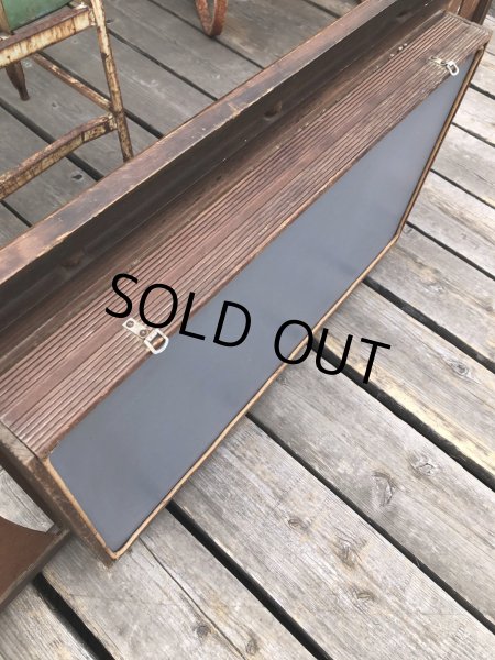 画像4: Vintage MCM Wooden Hanging Shadow Box (A248)  (4)