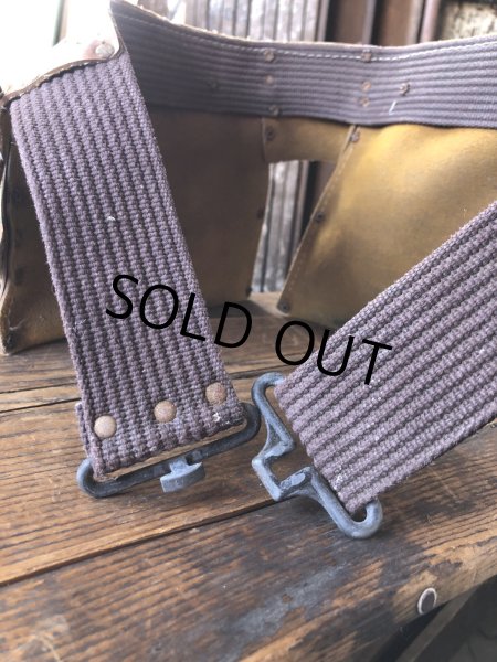 画像9: Vintage Carpenter Leather Tool Belt Pouch (A249) (9)