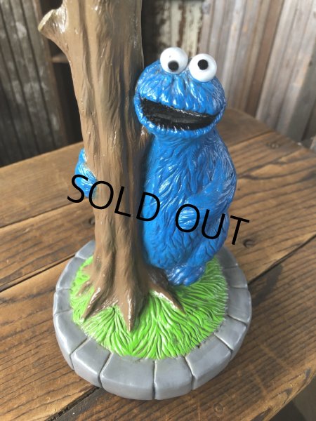 画像7: 70s Vintage Muppets Inc Sesame Street Cookie Monster Lamp (A251) (7)