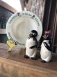 画像10: 50s Vintage Kool Cigarettes Advertising Millie and Willie Penguin Salt/Pepper Shakers (A252) (10)