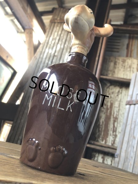画像11: Vintage Moose Milk Liquor Jug Decanter (A253) (11)