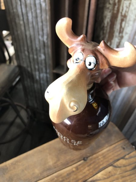 画像18: Vintage Moose Milk Liquor Jug Decanter (A253) (18)