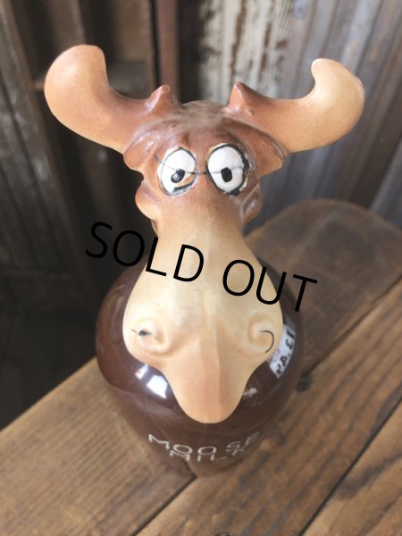画像16: Vintage Moose Milk Liquor Jug Decanter (A253) (16)