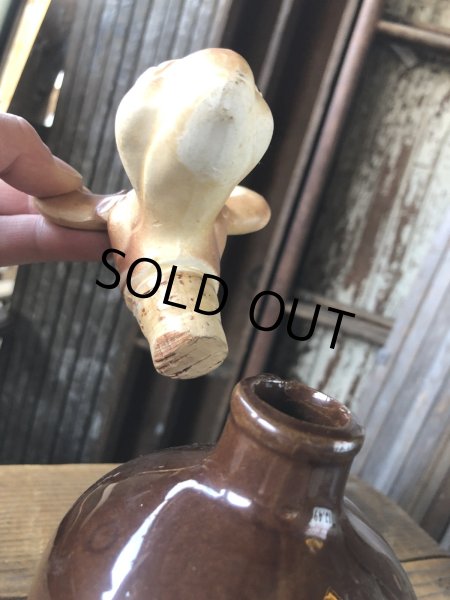 画像7: Vintage Moose Milk Liquor Jug Decanter (A253) (7)