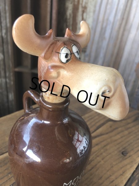 画像15: Vintage Moose Milk Liquor Jug Decanter (A253) (15)