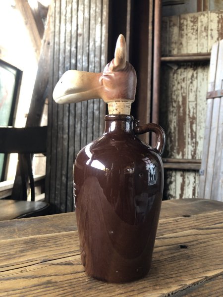 画像3: Vintage Moose Milk Liquor Jug Decanter (A253) (3)