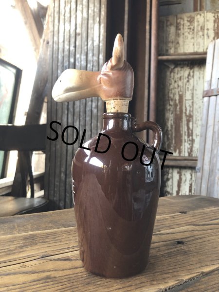 画像4: Vintage Moose Milk Liquor Jug Decanter (A253) (4)