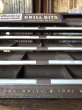 画像17: Vintage Century Drill Bit Hardware Store Display Cabinet (A256) (17)