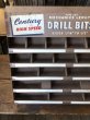 画像5: Vintage Century Drill Bit Hardware Store Display Cabinet (A256) (5)