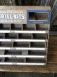画像7: Vintage Century Drill Bit Hardware Store Display Cabinet (A256) (7)