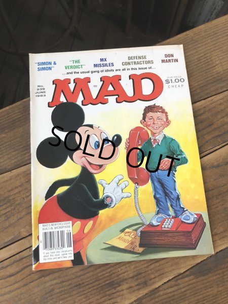 画像1: 1983 Vintage MAD Magazine No.239 JUNE '83 (A260) (1)