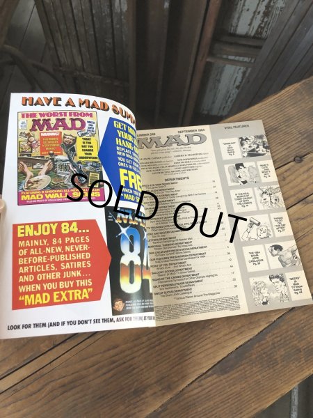 画像3: 1984 Vintage MAD Magazine No.249 Sept. '84 (A270) (3)