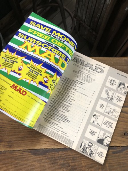 画像3: 1985 Vintage MAD Magazine No.259 December '85 (A280) (3)