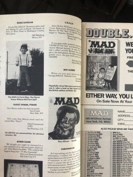 画像5: 1984 Vintage MAD Magazine No.248 JULY '84 (A269) (5)