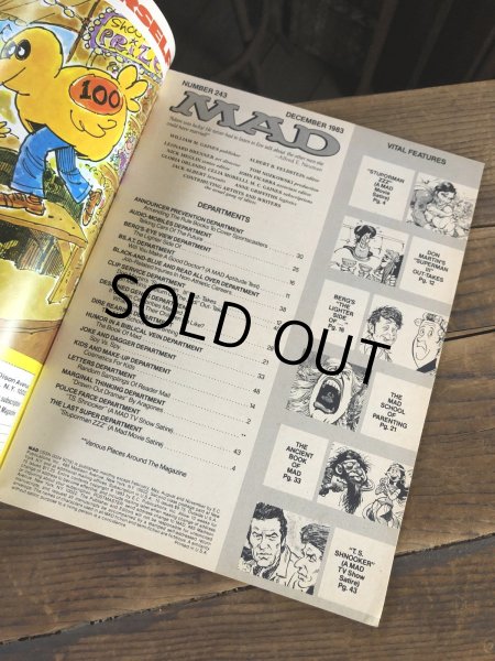 画像3: 1983 Vintage MAD Magazine No.243 Dec. '83 (A264) (3)