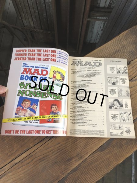 画像3: 1984 Vintage MAD Magazine No.250 October. '84 (A271) (3)